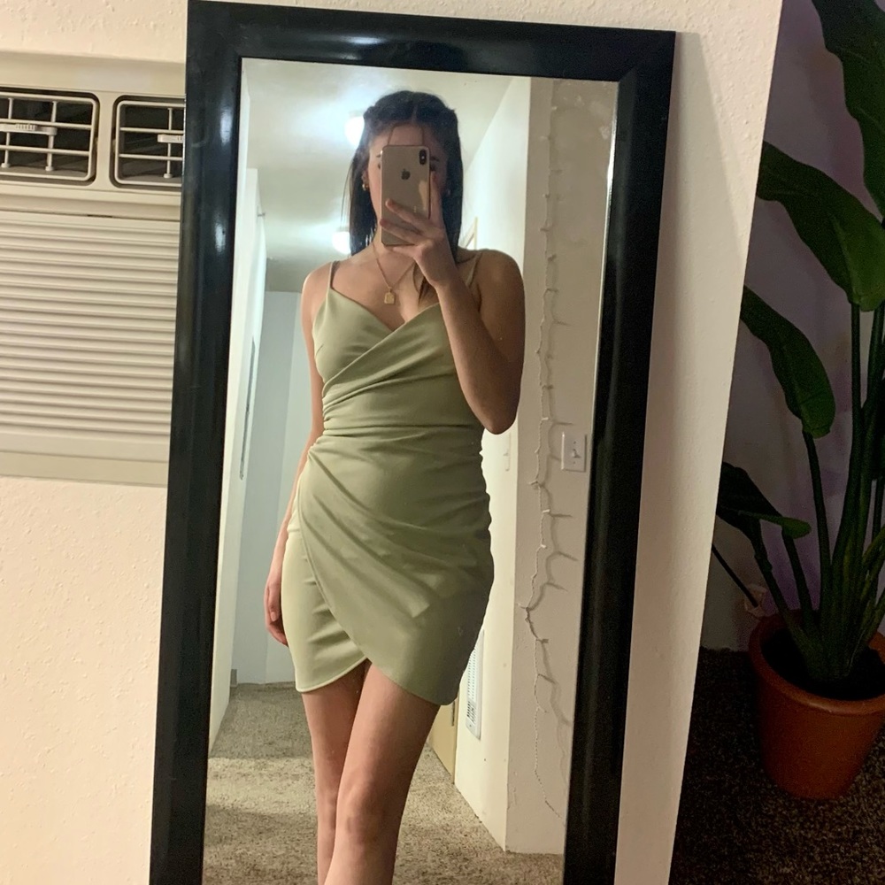 Green dress